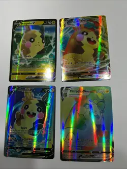 Pokemon TCG Morpeko V & VMAX Shining Fates Holo Ultra Rare - Image 1