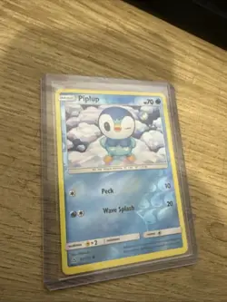 Pokemon TCG Piplup Reverse Holo English Card 32/156 Sm-Ultra Prism - Image 1