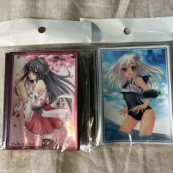 Kantai Collection Verdant Force Haruna Card Sleeve Rare Unopened Condition - Image 1