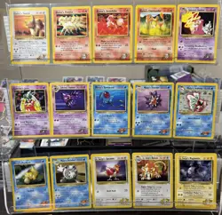 LP-/LP(Unlimited)COMPLETE Pokemon GYM HEROES 89-Card UNCOMMON/COMMON Minus #116 - Image 2