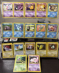 LP-/LP(Unlimited)COMPLETE Pokemon GYM HEROES 89-Card UNCOMMON/COMMON Minus #116 - Image 4