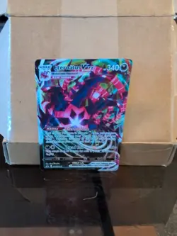 Pokemon TCG Eternatus VMAX SWSH045 Black Star Promo LP - Image 1