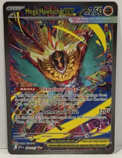 2026 Pokemon Mega Hawlucha ex 283/217 Me: Ascended Heroes Holo SIR - Image 1