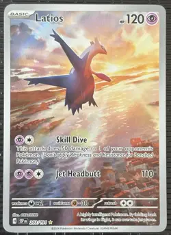 Pokemon TCG Latios 203/191 Surging Sparks Illustration Rare NM/M Condition - Image 1