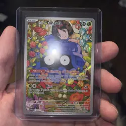 Erika’s Tangela 218/217 Pokemon Ascended Heroes IR- Illustration Rare NM - Image 1