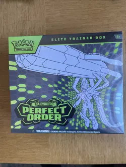 Pokemon TCG Perfect Order Elite Trainer Box ETB See Pics Sealed - Image 1
