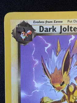 Pokemon Dark Jolteon 1st Edition Non-Holo SEE PHOTOS - Image 3