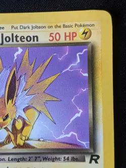 Pokemon Dark Jolteon 1st Edition Non-Holo SEE PHOTOS - Image 4