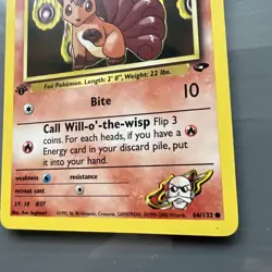 Blaine’s Vulpix 1st Edition Gym Challenge 66/132 WOTC Vintage Pokemon 1999 - Image 4
