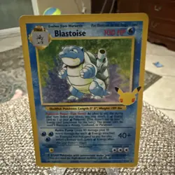 Pokemon Celebrations 25th Anniversary Blastoise Holo 2/102 Classic Collection NM - Image 1