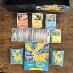 Bulk Pokemon Ascended Heroes 90 Holo/reverse Holo, 2 Packs Of Sleeves 300 Base - Image 1