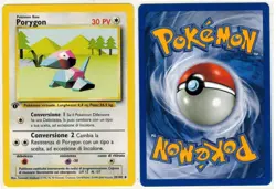 Pokemon TCG Set Base Porygon 39/102 No Holo Prima Edizione Ed. Italia ITA - Image 1
