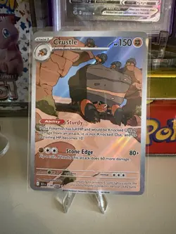 Crustle 130/086 Illustration Rare Full Art - Pokemon Black Bolt SV10.5 - Image 1
