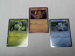 ✨ Pokemon TCG Scarlet & Violet 151 Black Star Promos - #46, #47, #48 Starters ✨ - Image 1