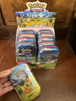 Pokemon Mega Evolution Ascended Heroes 10 Tins With Display - Image 3