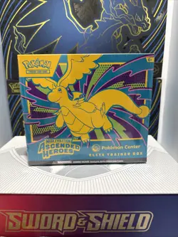 Pokemon Empty Boxes Charizard’s Upc, Pokemon Center ETB sun&moon Deck Boxes - Image 2