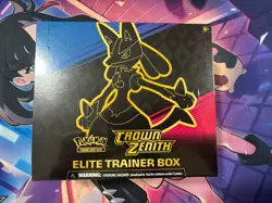 Pokemon TCG Crown Zenith Elite Trainer Box ETB New/Sealed *Tear in Seal* - Image 1