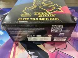 Pokemon TCG Crown Zenith Elite Trainer Box ETB New/Sealed *Tear in Seal* - Image 2