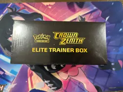 Pokemon TCG Crown Zenith Elite Trainer Box ETB New/Sealed *Tear in Seal* - Image 4