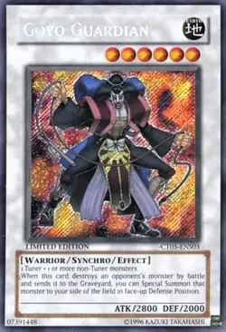 CT05-ENS03 Goyo Guardian Secret Rare Limited Edition YuGiOh Card - Image 1