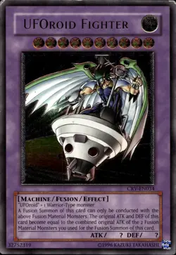 UFOroid Fighter Unl Ed Ultimate Rare CRV-EN034 Yu-Gi-Oh! - Image 1