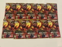 Lot Of 10 One Piece TCG PRB-02 Booster Pack English Booster New Factory Sealed - Image 1