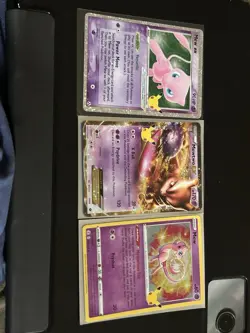 Pokemon TCG Celebrations Lot 3 Cards Mew EX Mewtwo EX English - Image 1