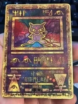 NEW Pokemon Ancient Mew Promos Metal Card - TCG Pokemon Cards Gift for Kids - Image 1
