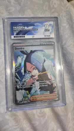 Dendra Scarlet & Violet Paldea Evolved Holo Special Illustration Card ACE 9 - Image 1