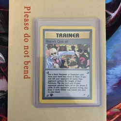 Pokemon Cards Blaine's Quiz #1 97/132 1st Edition Gym Heroes WOTC Rare NM - Image 1