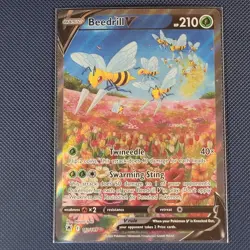 Pokemon Cards - Beedrill V 161/189 - Astral Radiance - M/NM - Image 1