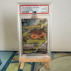 PSA 10 Charizard V 211/172 SAR Japanese Pokemon Card VSTAR Universe GEM MINT - Image 1