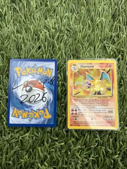 CHARIZARD 4/102 1999 BASE SET HOLO RARE POKEMON CARD - Image 1