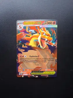 Mega Charizard Y ex 030 Mega Evolutions Promo NM Pokemon Card - Image 1