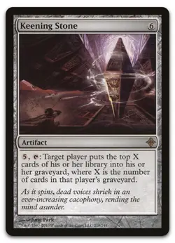 Keening Stone #219 (LP) Rise of the Eldrazi ROE Magic MTG - Image 1