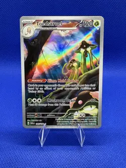 Pokemon TCG Toedscruel Paradox Rift 185/182 Holo Illustration Rare NM - Image 1