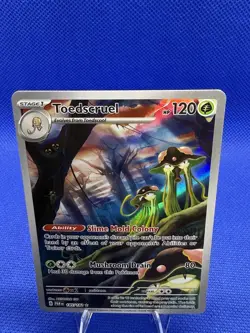 Pokemon TCG Toedscruel Paradox Rift 185/182 Holo Illustration Rare NM - Image 3