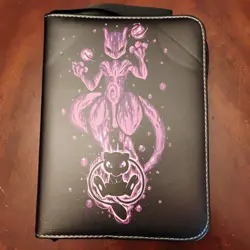 Pokemon Mewtwo TCG binder 3 ring new smaller version - Image 1
