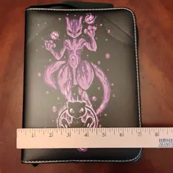 Pokemon Mewtwo TCG binder 3 ring new smaller version - Image 3