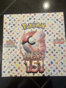 Japanese Pokemon 151 Booster Box Factory Sealed (20 Booster Packs) Pokemon TCG - Image 1