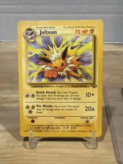 1999 Pokemon TCG Jolteon Jungle 20/64 Regular non holo Rare - Image 2