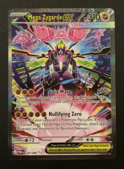 Mega Zygarde Ex 120/088 - SIR - Perfect Order - Pokemon TCG 2 - Image 1