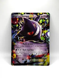 Pokemon TCG Gengar EX Jumbo Cards Promo Holo 170 HP 034/119 2014 - Image 1