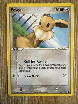 Eevee 69/113 2005 EX Delta Species Pokemon TCG Common - MP - Image 1