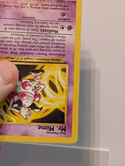 Mr Mime 22/64 Pokemon TCG Jungle Unlimited Rare Regular Wotc - LP - Image 3