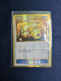 Pokemon TCG Energy Switch (Gold) 109/108 XY - Roaring Skies Secret Rare LP - Image 1