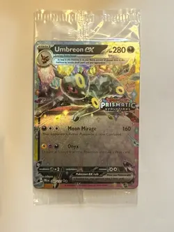 Umbreon EX - (Prismatic Evolutions Stamp) 060/131 Sealed Promo Pokemon TCG - Image 1