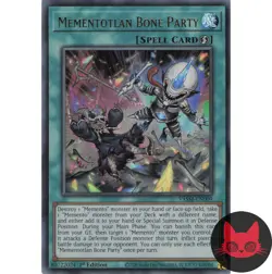 Yugioh Mementotlan Bone Party VASM-EN009 Ultra Rare 1st Edition NM - Image 1