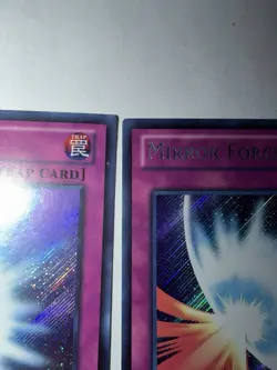 Yu-Gi-Oh Mirror Force LCJW-EN130 Secret Rare 1st Edition Near Mint Condition - Image 4