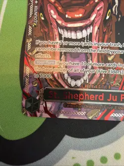 One Piece St. Shepherd Ju Peter Carrying Will OP13-084 English Demon God Pack - Image 5